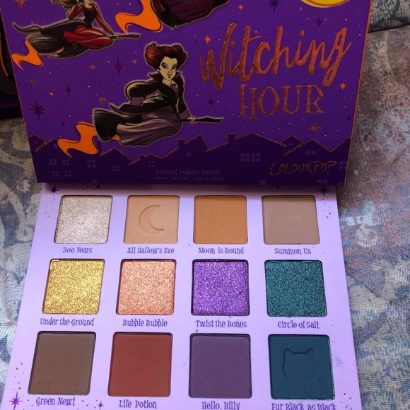 New Colourpop Hocus pocus Coven crew full collection Set - Picture 10 of 10